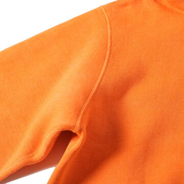 BR-3007PG COZUN PIGMENT-DYE" PULLOVER HOODIE-ORANGE-M,ORANGE, small image number 8