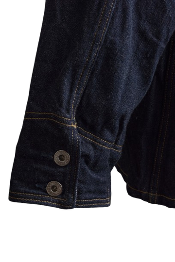 XX604 (001) 12oz Natural Indigo Selvedge Denim – Coveralls, 100% Organic Cotton from Five Continents,, small image number 6