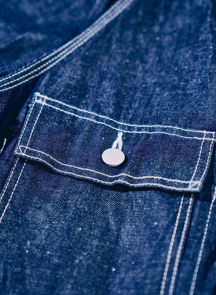 SJCA-SC01 10oz Samurai Cotton Denim Coverall,, medium image number 6