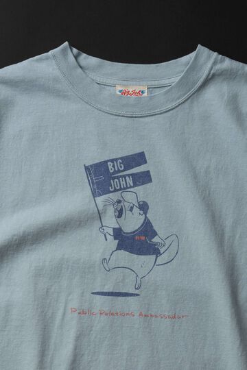 MTE015 Round Body T-shirt "BEAVER PR AMBASSADOR",LIGHT BLUE, small image number 2