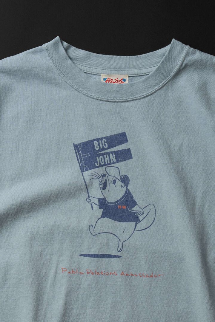 MTE015 Round Body T-shirt "BEAVER PR AMBASSADOR",LIGHT BLUE, medium image number 2