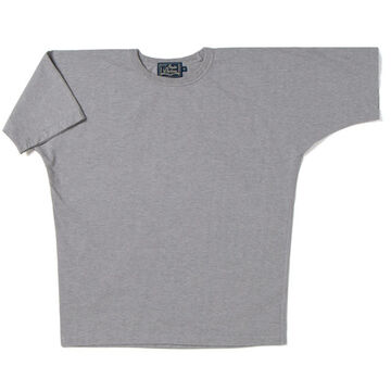 9961 Scan Vin Gold Loopwheeled KIMONO sleeve T-shirt,MOCK GRAY, small image number 4
