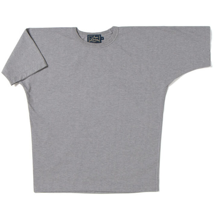 9961 Scan Vin Gold Loopwheeled KIMONO sleeve T-shirt,MOCK GRAY, medium image number 4