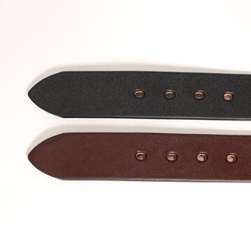 LE-4168 Shoulder leather belt (Black),, small image number 2