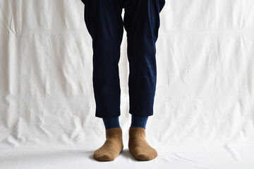 NK0704 Mohair Wool Pile Socks-NAVY-M,NAVY, small image number 8