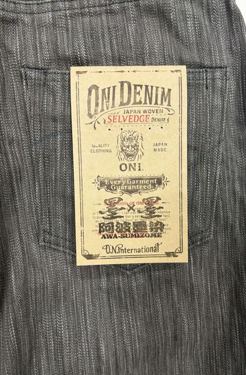 ONI275 Awa Sumi x Awa Sumi Denim Regular Straight,, small image number 9