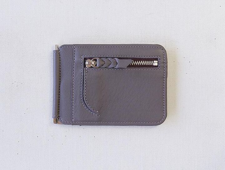 HYN-815CGY Money Clip Wallet -Ethane-,, medium