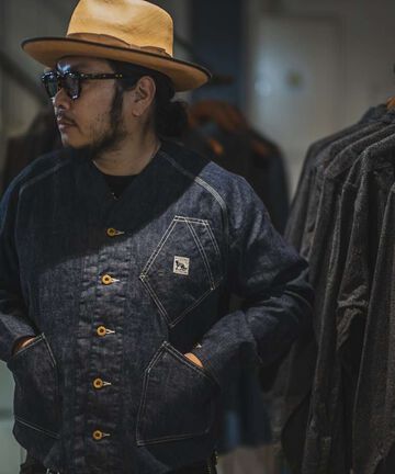 TCB 10OZ Black Cat Engineer Jacket,, small image number 0