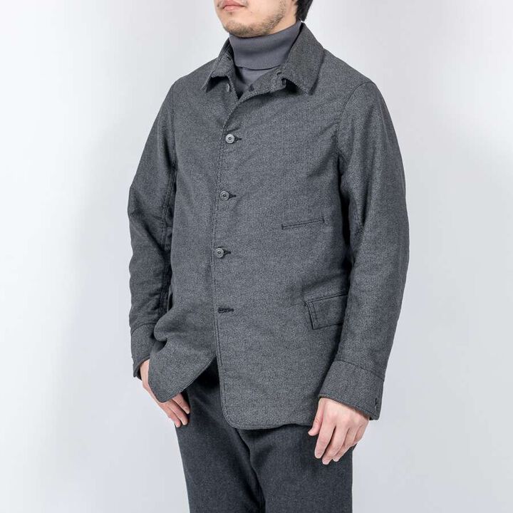 WKSRTJKTMLK Relax Teds Jacket (Moleskin),, medium image number 3
