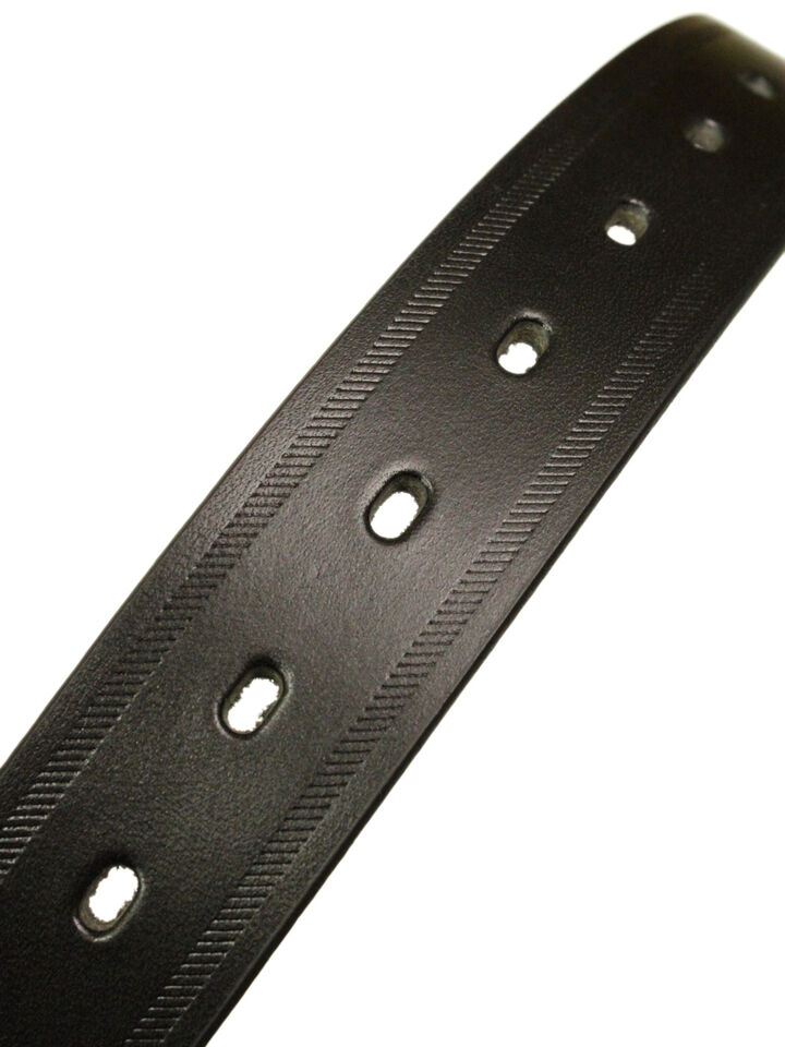 OUTFITTERS LE-4065 35mm Italian Vegetable Tanned Leather Belt (Black),, medium image number 3
