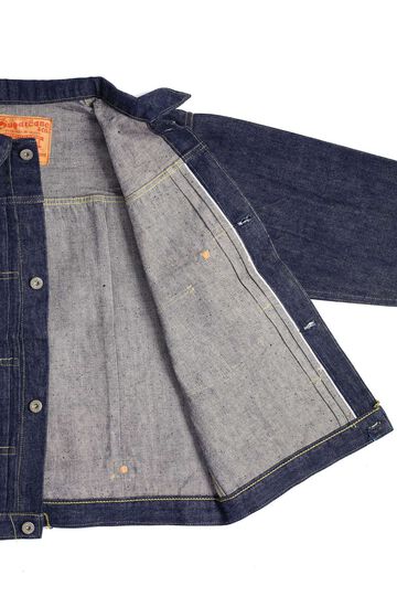 Lot No. SC19010 / SUGAR CANE Super “Denim” Collectibles #10 14oz. BLUE DENIM BLOUSE “S1945” MODEL,, small image number 4