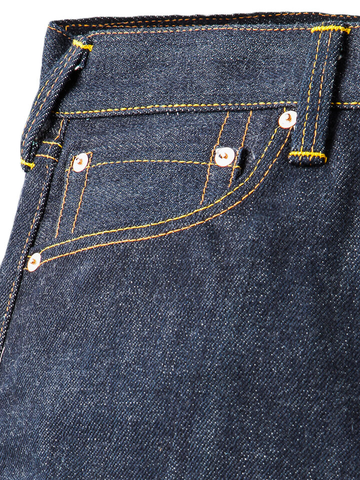 #2000 No.1 17oz 'Tiger Selvedge' Straight fit Denim EGD2000N1017,, medium image number 2