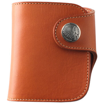 PAILOT RIVER PR-HR01-Z (REDMOON) Short Wallet PR-HR01-Z (Oil Leather Black
 Oil Leather Red Brown
 Oil Leather Dark Brown
 Saddle Leather Natural),OIL LEATHER DARK BROWN, small image number 2