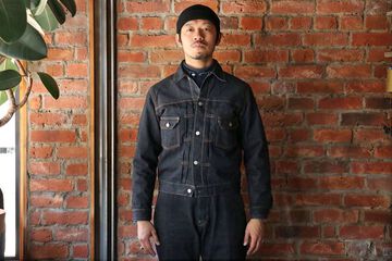 2505 13.5OZ AUTHENTIC DENIM 2ND TYPE JACKET-One Washed-44,, small image number 6