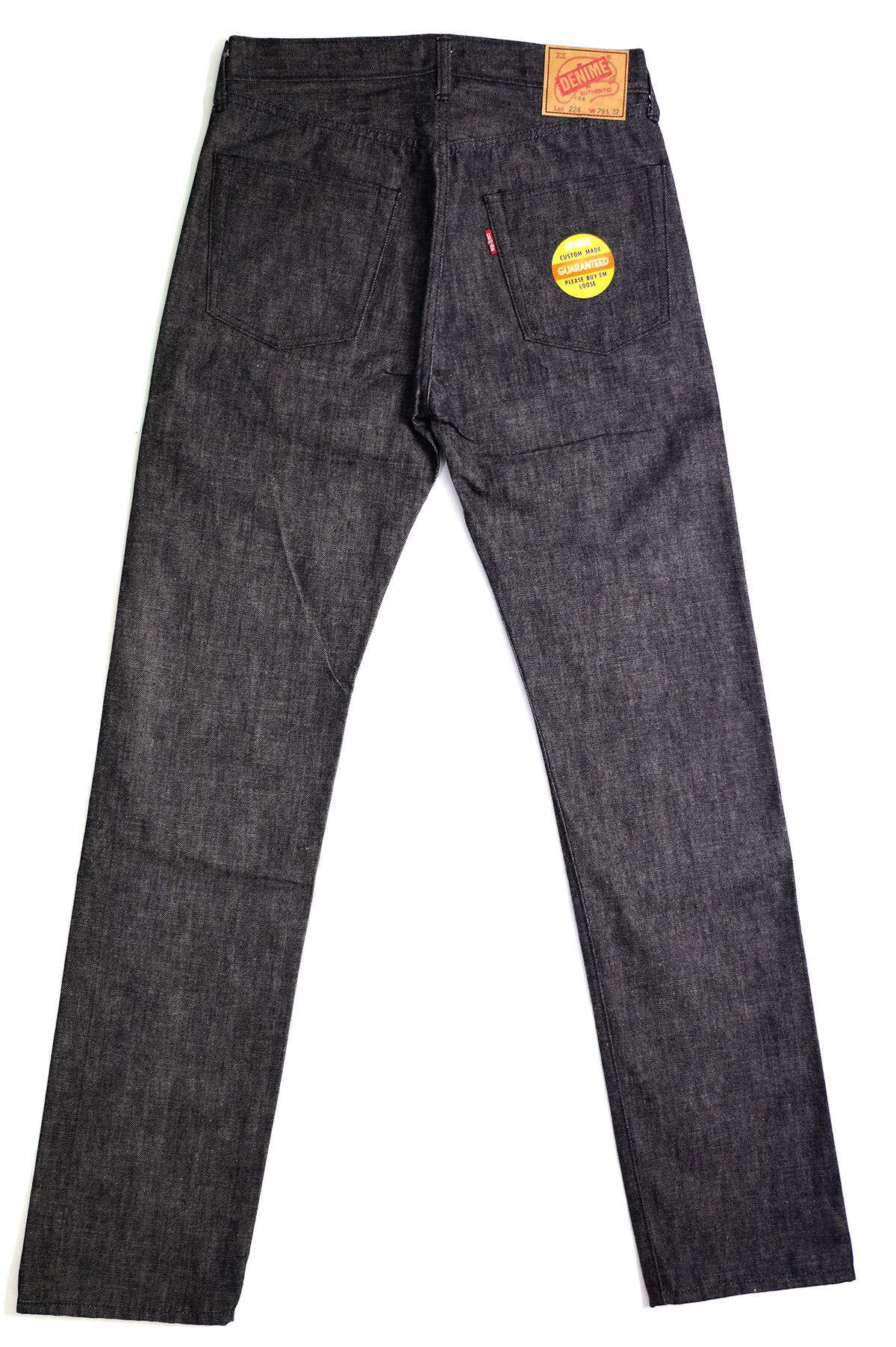 DENIMIO | Lot 224-66B 66MODEL BLACK DENIM