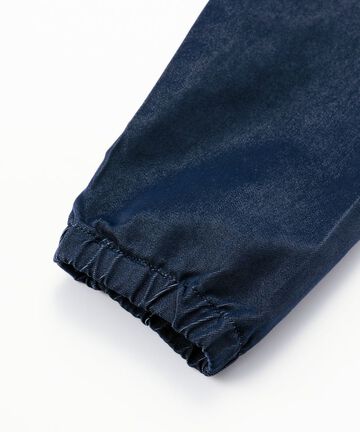 MJK0010M31 GTB NYLON DENIM COACH JACKET-NAVY-S,NAVY, small image number 5