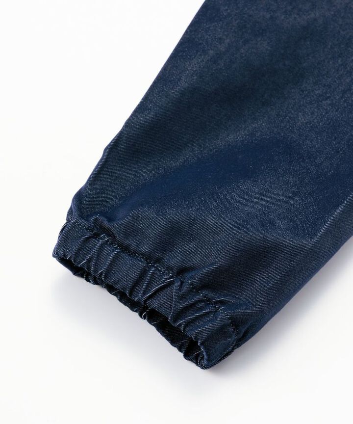 MJK0010M31 GTB NYLON DENIM COACH JACKET-NAVY-S,NAVY, medium image number 5