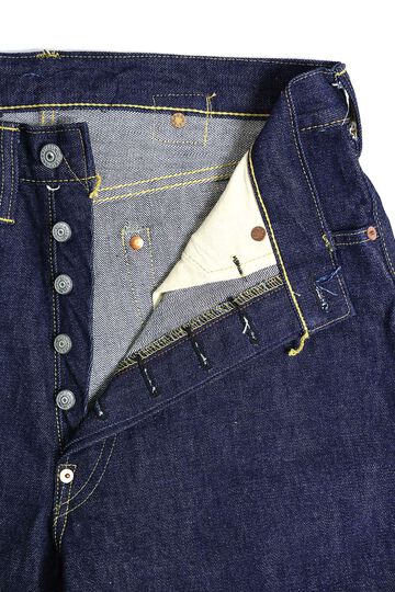 Lot No. SC49005 / SUGAR CANE Super “Denim” Collectibles #05 14.25oz. BLUE DENIM WAIST OVERALLS “1942” MODEL,, small image number 2