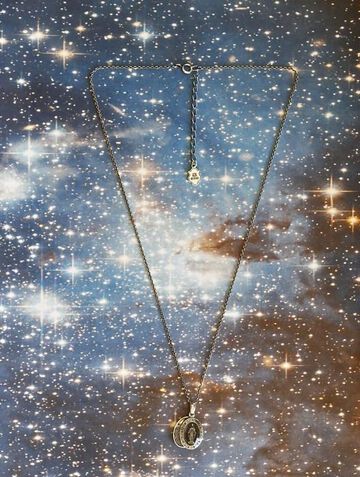 17AAS-102BK Small Mary Necklace -Black Epoxy-,, small image number 4