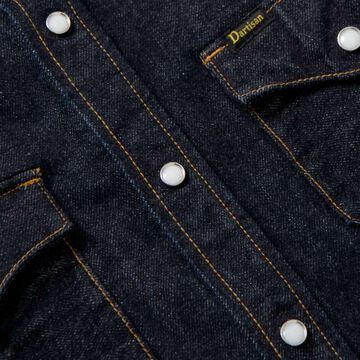D5571 14oz denim western shirt,, small image number 2