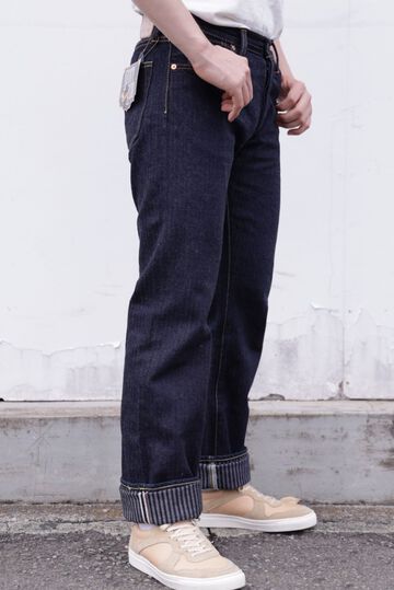 GZ-16ST-01OW 16oz Hickory jeans straight(One washed)-40,, small image number 2