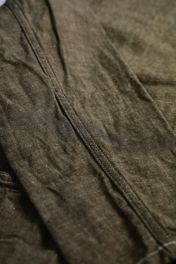 ONI03101-HC 8.3oz Heavy Chambray Coverall-KHAKI OLIVE-38,KHAKI OLIVE, medium image number 9