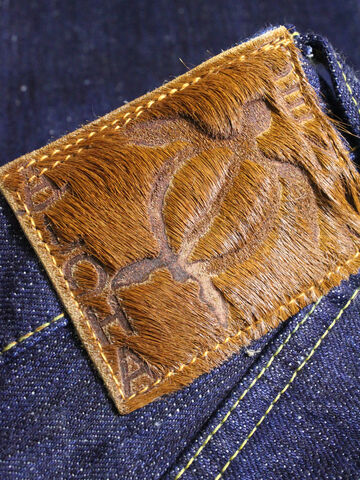 Sugar Cane SC40401 14oz Hawaiian Indigo Mixed Sugar Cane Denim,, small image number 6