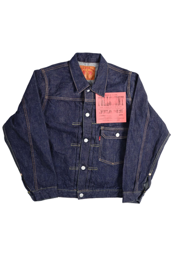 2107W-20 13.7oz Type 1 Denim Jacket (One Wash)-One Wash-36,, small image number 0