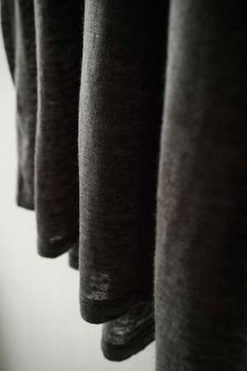CAP709CS16 Feather Linen Jersey / Loosey Tank_Top-Ⅱ (SMOKE GRAY),GRAY, small image number 5