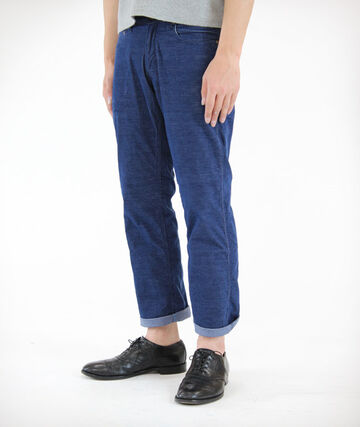 JB2101 TC CORDUROY ANKLE CUT SLIM STRETCH (Navy),, small image number 10