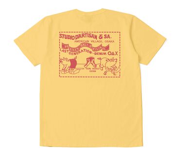 8235 US Cotton Standard Print T-shirts,WHITE, small image number 2