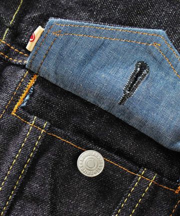 3105SP 15.7oz 3rd double pocket jacket-One Wash-44,, small image number 6
