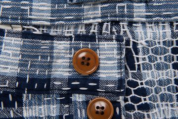 【Pre-Order】1918 INDIGO NORAGI SASHIKO Shorts,INDIGO, small image number 3