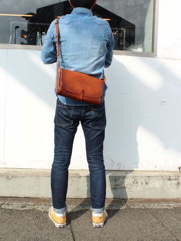 VS240LMST LEATHER 3WAY CLUTCH BAG(CAMEL MASTARD),, small image number 5