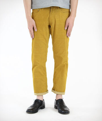 JB2101 TC CORDUROY ANKLE CUT SLIM STRETCH (Mustard),, small image number 11