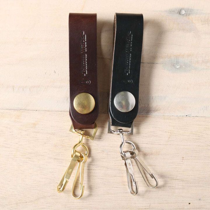 BW-0178 N&JCHROMEXCEL KEYFOB,, medium