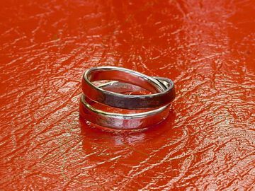 HYO-252 Overlap Flat Ring,, small image number 1