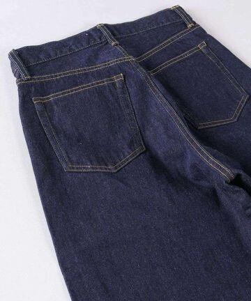 STPT6000 12.5oz BANAVE JEANS WIDE STRAIGHT,INDIGO, small image number 14