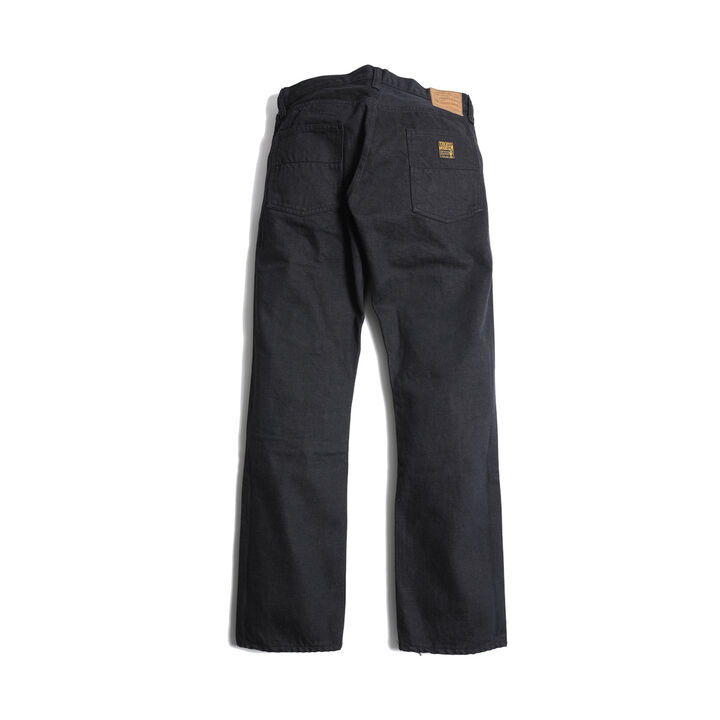 1908 13.5oz W Knee Narrow Blackie Denim,, medium image number 1