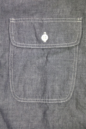01-8064 Chambray Work Shirt (64 Gray),, small image number 3