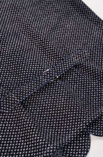 GZ-SLVT-CRS Shawl Collar Vest (Cross Sashiko),, small image number 5
