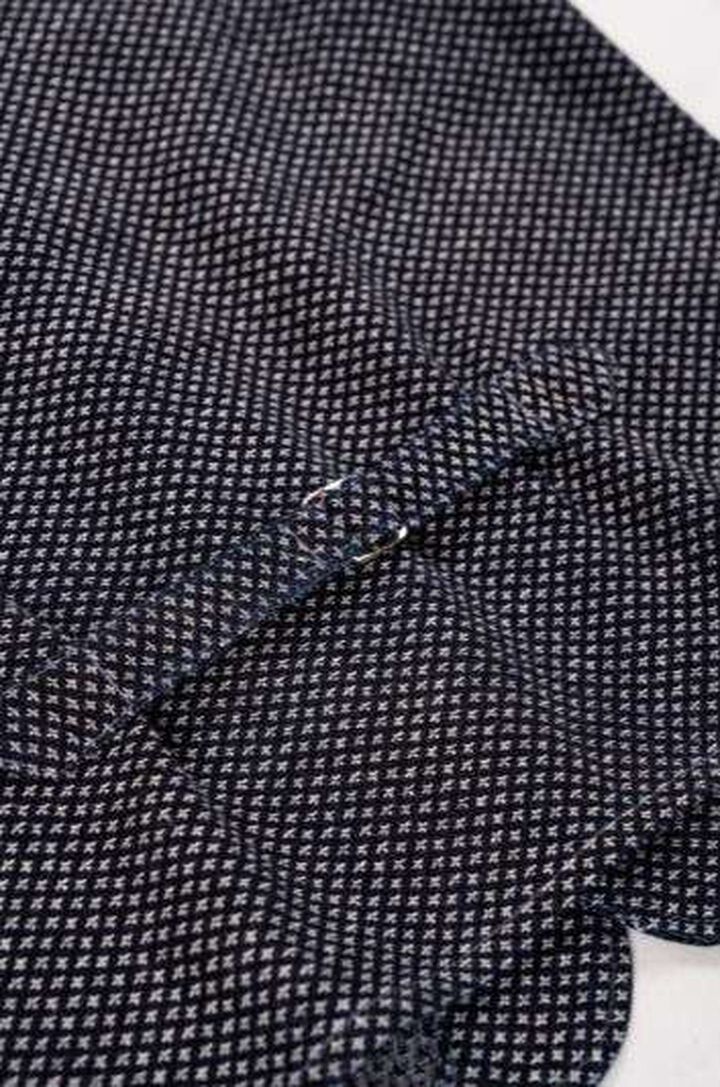 GZ-SLVT-CRS Shawl Collar Vest (Cross Sashiko),, medium image number 5