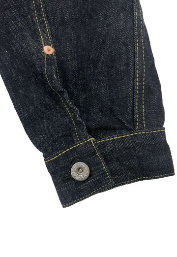 F2460 14OZ WW II DENIM BLOUSE CAMEROON COTTON  ROCKY SELVEDGE,, small image number 1