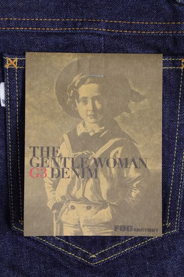 G1184 13OZ G3 SELVEDGE GENTLEWOMAN DENIM 5P-One Wash-26,, small image number 1