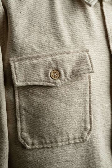 MCP001E US NAVY CPO SHIRT,NATURAL, small image number 4