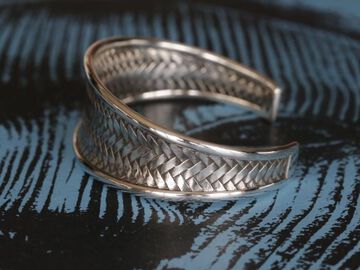 17AAS-300 Mesh Bangle,, small image number 2
