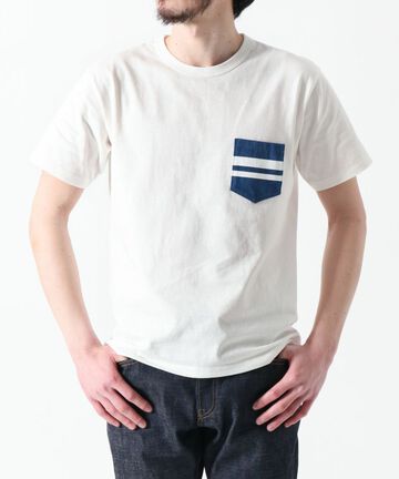 MT003 GTB DENIM POCKET T-SHIRT-OLIVE DRAB-XL,OLIVE DRAB, small image number 10