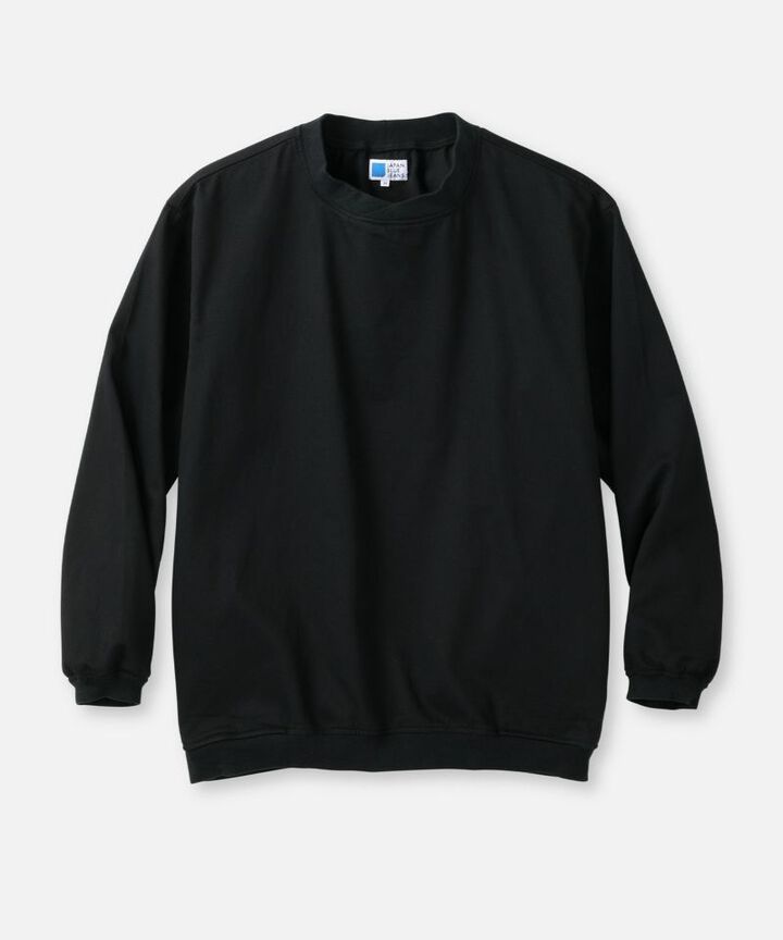 JLS1030M31 BASIC SATIN SHIRT-BLACK-XL,BLACK, medium image number 0