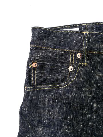 ONI902-KASURI 17oz ONI Kasuri Denim High Rise Relax Tapered,, small image number 3
