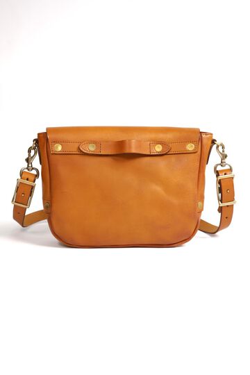 VS-249L LEATHER POSTMAN MINI SHOULDER BAG (MustardCamel),, small image number 2